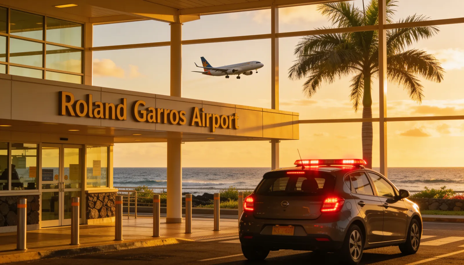 Livraison à l'aéroport Roland Garros